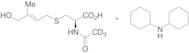 N-Acetyl-S-(4-hydroxy-3-methyl-2-trans-buten-1-yl)-L-cysteine-d3 Dicyclohexylammonium Salt