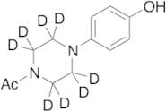 1-Acetyl-4-(4-hydroxyphenyl)piperazine-d8