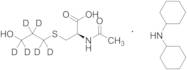 N-Acetyl-S-(3-hydroxypropyl-1,1,2,2,3,3-D6)cysteine, Dicyclohexylammonium Salt