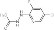 2-(N'-Acetylhydrazino)-5-chloro-3-fluoropyridine