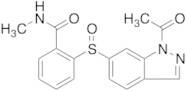 2-[(1-Acetyl-1H-indazol-6-yl)sulfinyl]-N-methylbenzamide