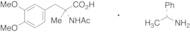 N-Acetyl D-Alpha-Methyl DOPA Dimethyl Ether (+)-Alpha-Methylbenzylamine Salt