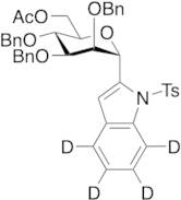 2-[6-O-Acetyl-2,3,4-tris-O-(phenylmethyl)-Alpha-D-mannopyranosyl]-1-[(4-methylphenyl)sulfonyl]-1H-…