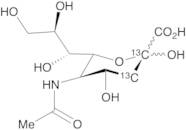 N-Acetyl-D-[2,3-13C2]neuraminic Acid