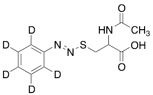 N-Acetyl-S-(phenylazo)-L-cysteine-d5