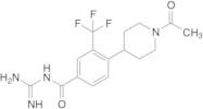 4-(1-Acetyl-4-piperidinyl)-N-(aminoiminomethyl)-3-(trifluoromethyl)benzamide