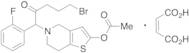 1-[2-(Acetyloxy)-6,7-dihydrothieno[3,2-c]pyridin-5(4H)-yl]-5-bromo-1-(2-fluorophenyl)-2-pentanone (2Z)-2-Butenedioate