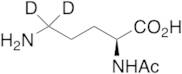 Nα-Acetyl-L-ornithine-d2