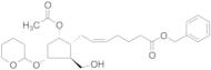 (5Z)-7-[(5-Acetyloxy-2-formyl-3-tetrahydropyranyloxy)cyclopentyl]-5-heptenoic Acid Benzyl Ester