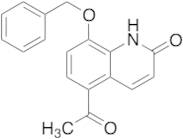 5-Acetyl-8-(phenylmethoxy)-2-quinolinone