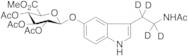 N-Acetyl Serotonin-d4 Tri-O-acetyl-Beta-D-glucuronide Methyl Ester TR ...