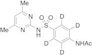 N-Acetyl Sulfamethazine-d4