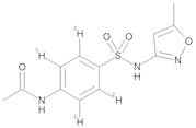 N-Acetyl Sulfamethoxazole-d4 (major)