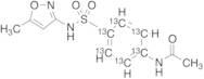 N-Acetyl Sulfamethoxazole-13C6