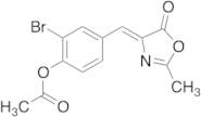 4-[[4-(Acetyloxy)-3-bromophenyl]methylene]-2-methyl-5(4H)-oxazolone