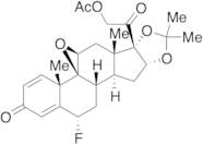 (6alpha,9beta,11beta,16alpha)-21-(Acetyloxy)-9,11-epoxy-6-fluoro-16,17-[(1-methylethylidene)bis(oxy)]pregna-1,4-diene-3,20-dione