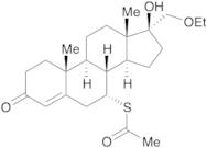 7α-Acetylthio-17α-ethoxymethyl Testosterone