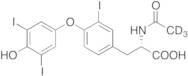 N-Acetyl-3,3’,5’-triiodo-L-thyronine-d3