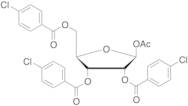 1-O-Acetyl 2,3,5-Tri-O-p-chlorobenzoyl-β-D-ribofuranoside