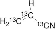 Acrylonitrile-13C3(stabilized with 35-45 ppm 4-hydroxy anisole (H750015))