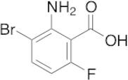2-Amino-3-bromo-6-fluorobenzoic Acid
