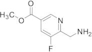 6-​(Aminomethyl)​-​5-​fluoro-3-​pyridinecarboxylic Acid Methyl Ester