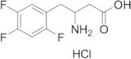 Racemic 3-amino-4-(2,4,5-trifluorophenyl)butanoic acid Hydrochloride