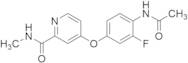 4-[4-(Acetylamino)-3-fluorophenoxy]-N-methyl-2-pyridinecarboxamide