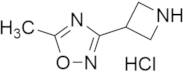 3-(Azetidin-3-yl)-5-methyl-1,2,4-oxadiazole Hydrochloride