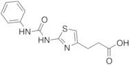 3-{2-[(anilinocarbonyl)amino]-1,3-thiazol-4-yl}propanoic acid