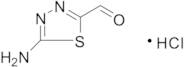 5-Amino-1,3,4-thiadiazole-2-carbaldehyde Hydrochloride