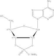 Adenosine 2',3'-Cyclic Phosphate-13C5 Triethylammonium Salt