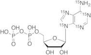 Adenosine 5'-Diphosphate-15N5