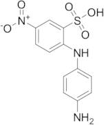 2-[N-(4-Aminophenyl)]amino-5-nitrobenzenesulphonic Acid