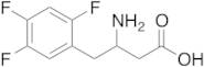 3-Amino-4-(2,4,5-trifluorophenyl)butyric acid