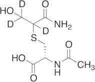 N-Acetyl-S-[2-amino-1-(hydroxymethyl-d2)-2-oxoethyl-1-d]-L-Cysteine