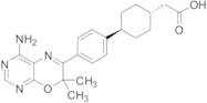 trans-4-[4-(4-Amino-7,7-dimethyl-7H-pyrimido[4,5-b][1,4]oxazin-6-yl)phenyl]cyclohexaneacetic acid