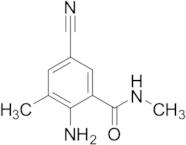 2-Amino-5-cyano-N-methyl-3-methylbenzamide