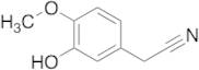 2-(3-Hydroxy-4-methoxyphenyl)acetonitrile