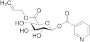 6-((Allyloxy)carbonyl)-3,4,5-trihydroxytetrahydro-2H-pyran-2-yl Nicotinate