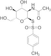 2-Acetamido-2-deoxy-1-S-(4-methylbenzenesulfonyl)-1-thio-alpha-D-glucopyranose