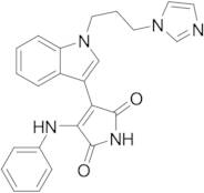 3-Anilino-4-[1-(3-imidazol-1-ylpropyl)indol-3-yl]pyrrole-2,5-dione
