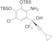 (S)-2-(2-Amino-3,4-bis((tert-butyldimethylsilyl)oxy)-trifluorobut-3-yn-2-ol