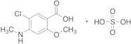 5-Chloro-2-methoxy-4-(methylamino)benzoic Acid Sulphate