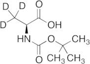 L-Alanine-3,3,3-d3-N-t-BOC