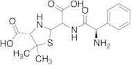 2-Amino-2-phenylacetamido)(carboxy)methyl)-5,5-dimethylthiazolidine-4-carboxylic Acid(Mixture of Diastereomers)
