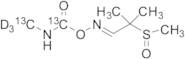 Aldicarb-​(N-​methyl-​13C,​D3 carbamoyl-​13C)​ Sulfoxide