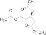 3-Acetoxy-5-methoxy-tetrahydrofuran-2-yl Methyl Ester Acetic Acid