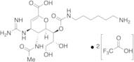 5-(Acetylamino)-4-[(aminoiminomethyl)amino]-2,6-anhydro-3,4,5-trideoxy-7-[N-(6-aminohexyl)carbamat…