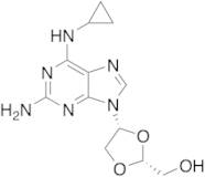 [(2R,4R)-4-[2-Amino-6-(cyclopropylamino)purin-9-yl]-1,3-dioxolan-2-yl]methanol